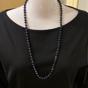 Natural Sodalite Necklace, Undyed